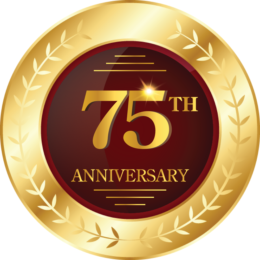 75th Anniversary logo